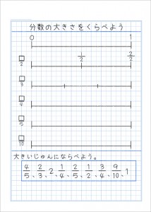 分数の大きさ比べc