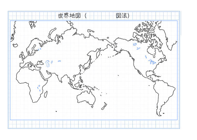 世界の海と大陸b